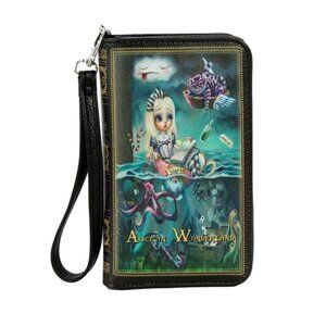 Teary Alice in Wonderland Wallet   NEW!